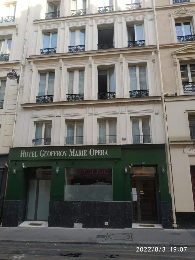Hotel Geoffroy Marie Opera Paris Exterior foto