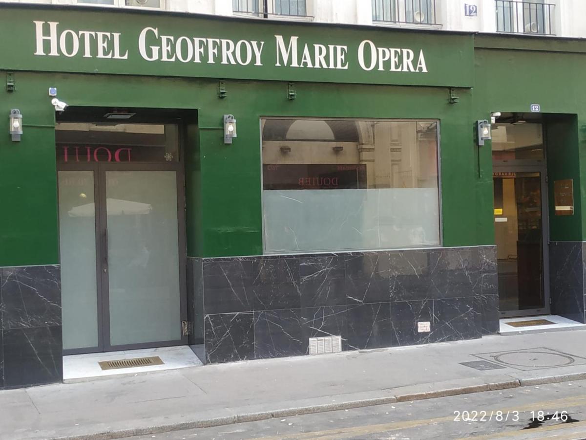 Hotel Geoffroy Marie Opera Paris Exterior foto